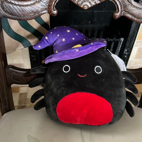 Squishmallows Other - 🎉HP🎉 Squishmallows 8" Halloween Bella the Spider with Witch Costume